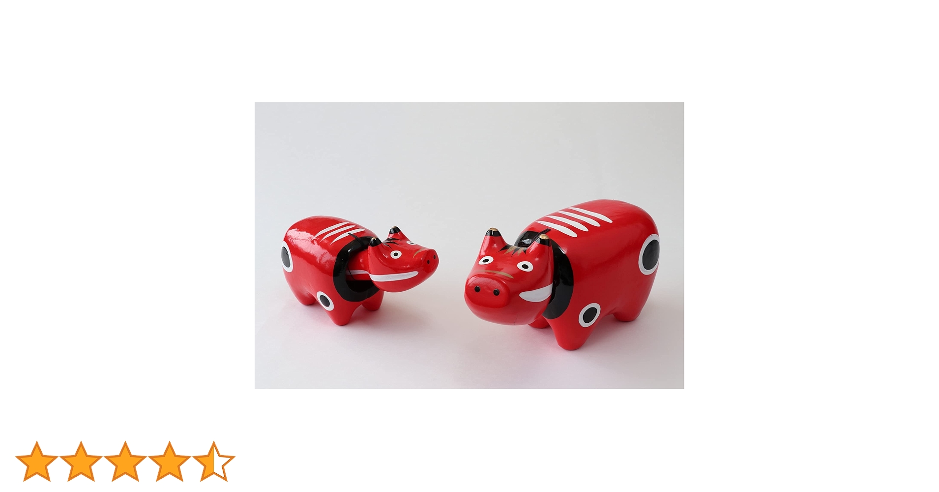 野沢民芸　眠べこ1号　3号セット 赤べこ 1号 2号 3号セット 野沢民芸 赤ベコ 民芸品 会津張り子